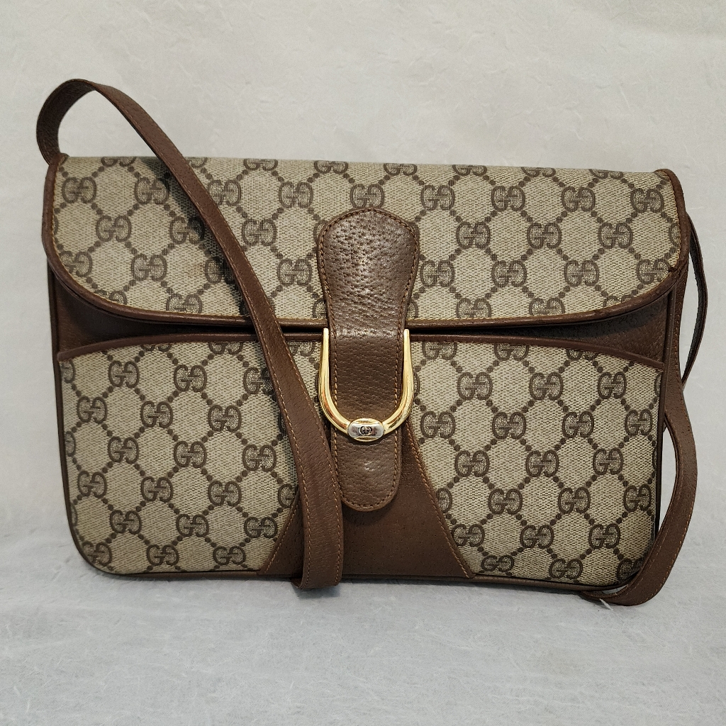 Auth Vintage Gucci Crossbody Bag